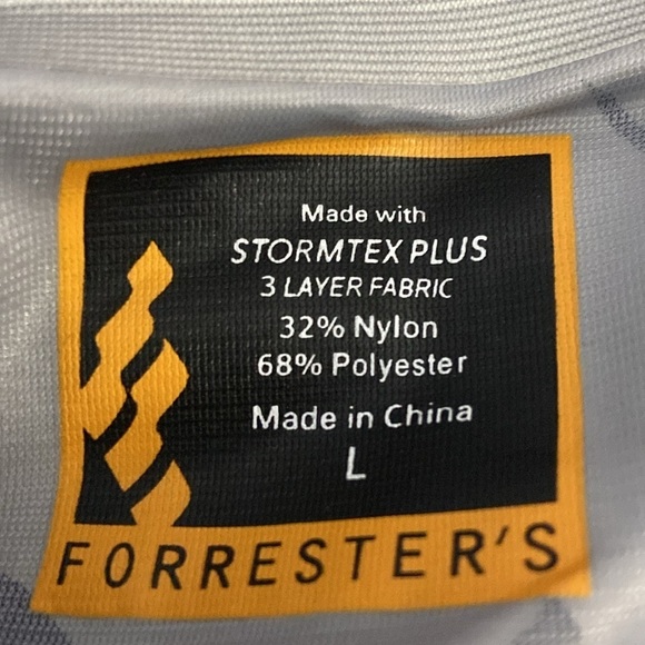 Forresters Golf 1/2 Zip Windbreaker Convertible Jacket Men’s Size L - Picture 3 of 5